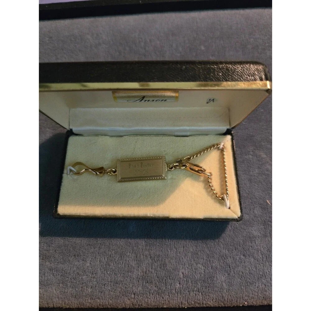 Vtg. Anson Key Protector Ring Holder Gold Filled (B-1)